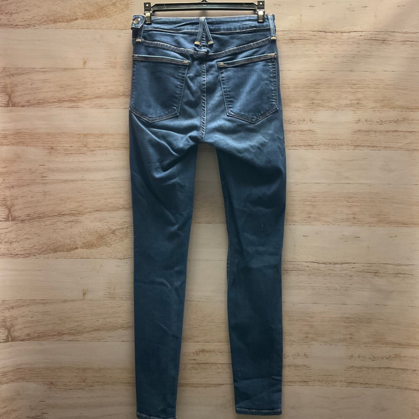 Jeans Skinny By Good American In Blue, Size: 4