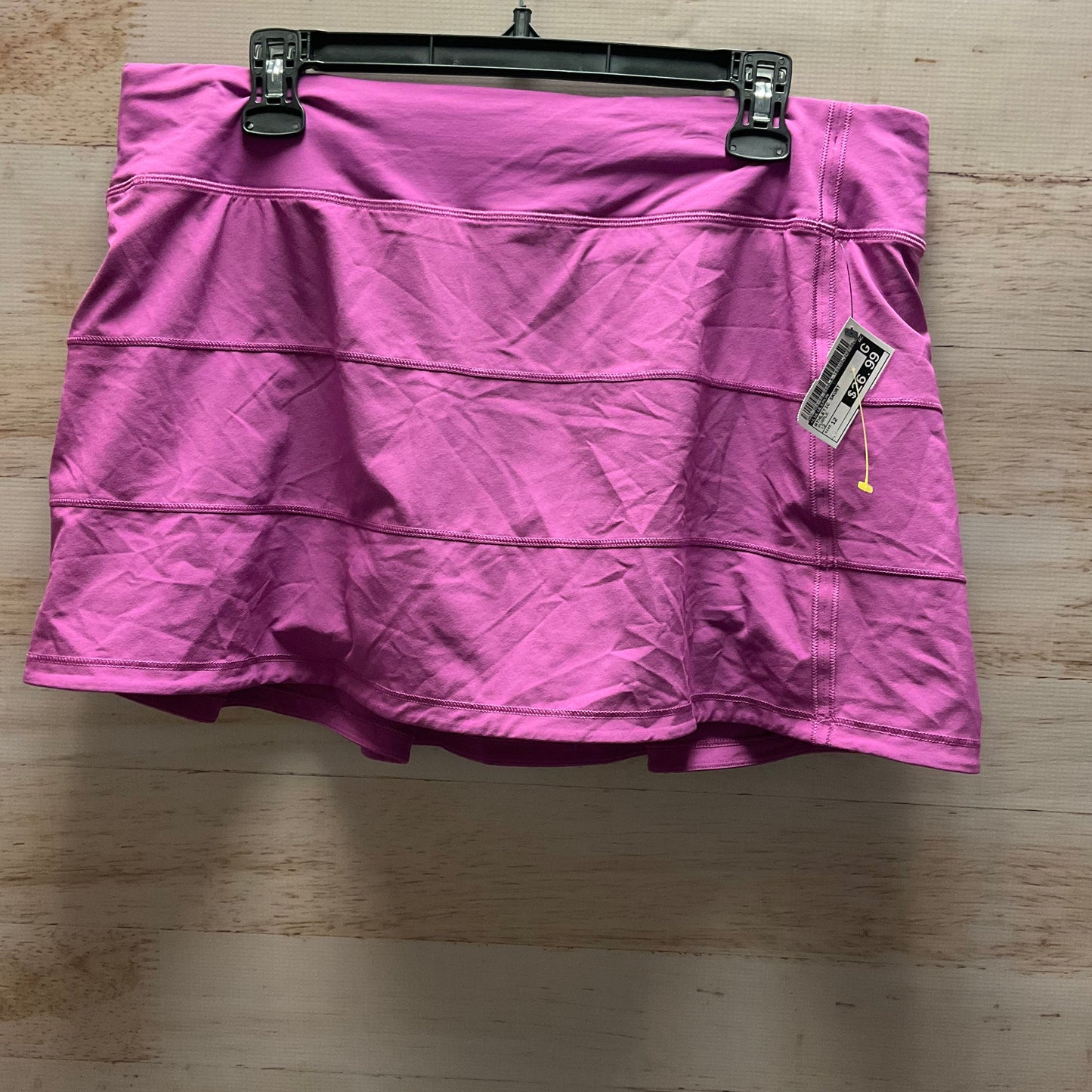 Athletic Skort By Lululemon In Purple, Size: 12