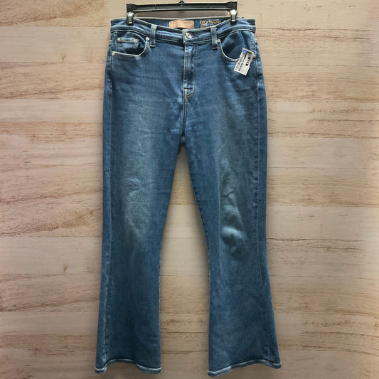 Jeans Skinny By 7 For All Mankind In Blue Denim, Size: 6