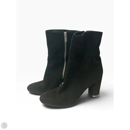 Boots Ankle Heels By Michael Kors In Black, Size: 11