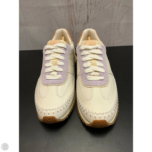 Shoes Sneakers By Cole-haan In Cream & Purple, Size: 7.5