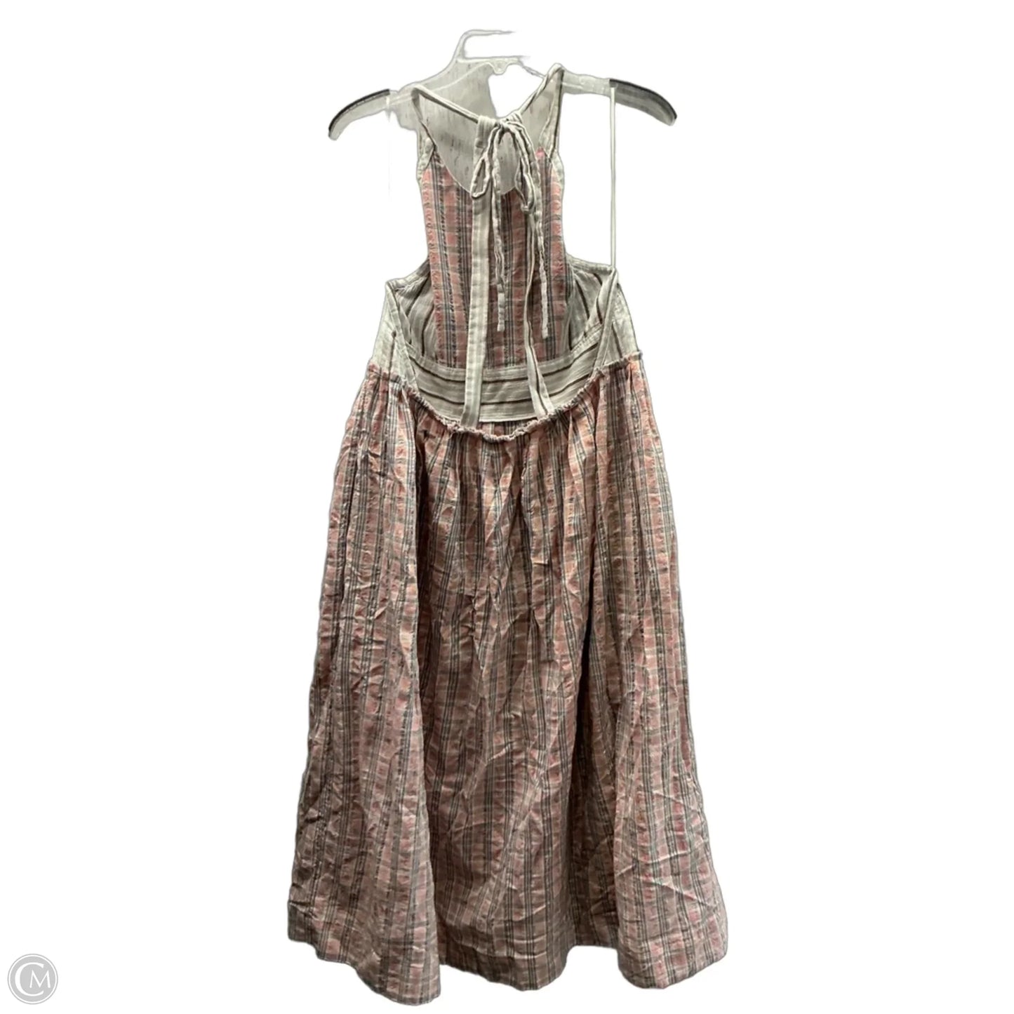 Dress Casual Midi By Free People In Checkered Pattern, Size: Xs