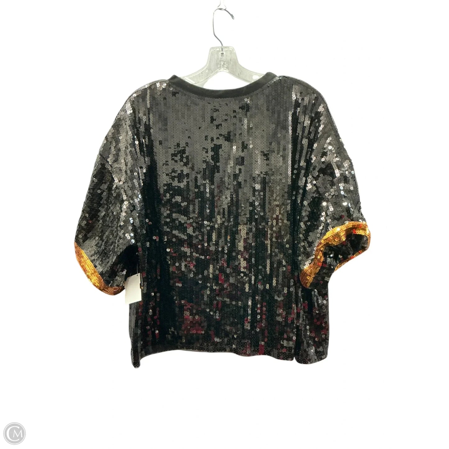 Top Short Sleeve By Simply Southern In Black, Size: Xl