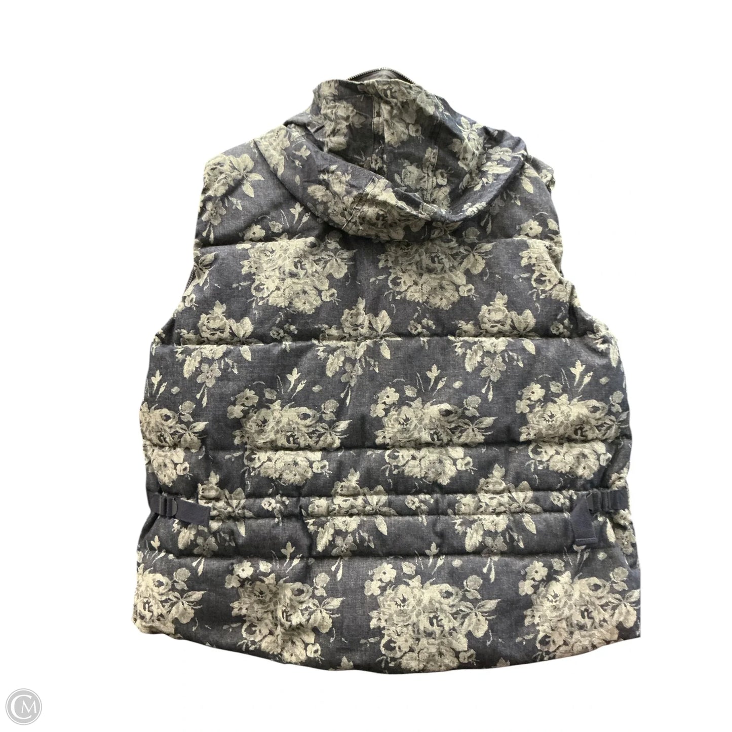 Jacket Puffer & Quilted By Gap In Floral Print, Size: Xl