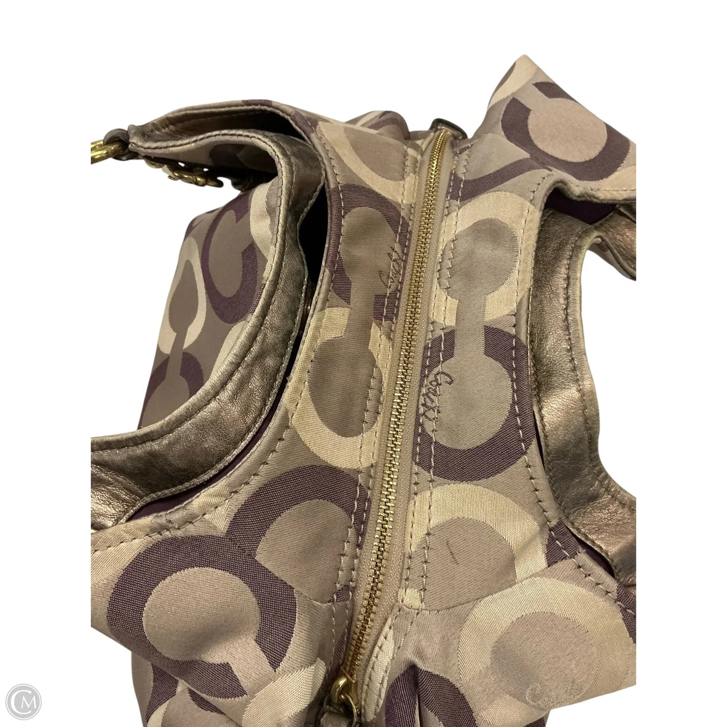 Handbag Designer By Coach, Size: Large