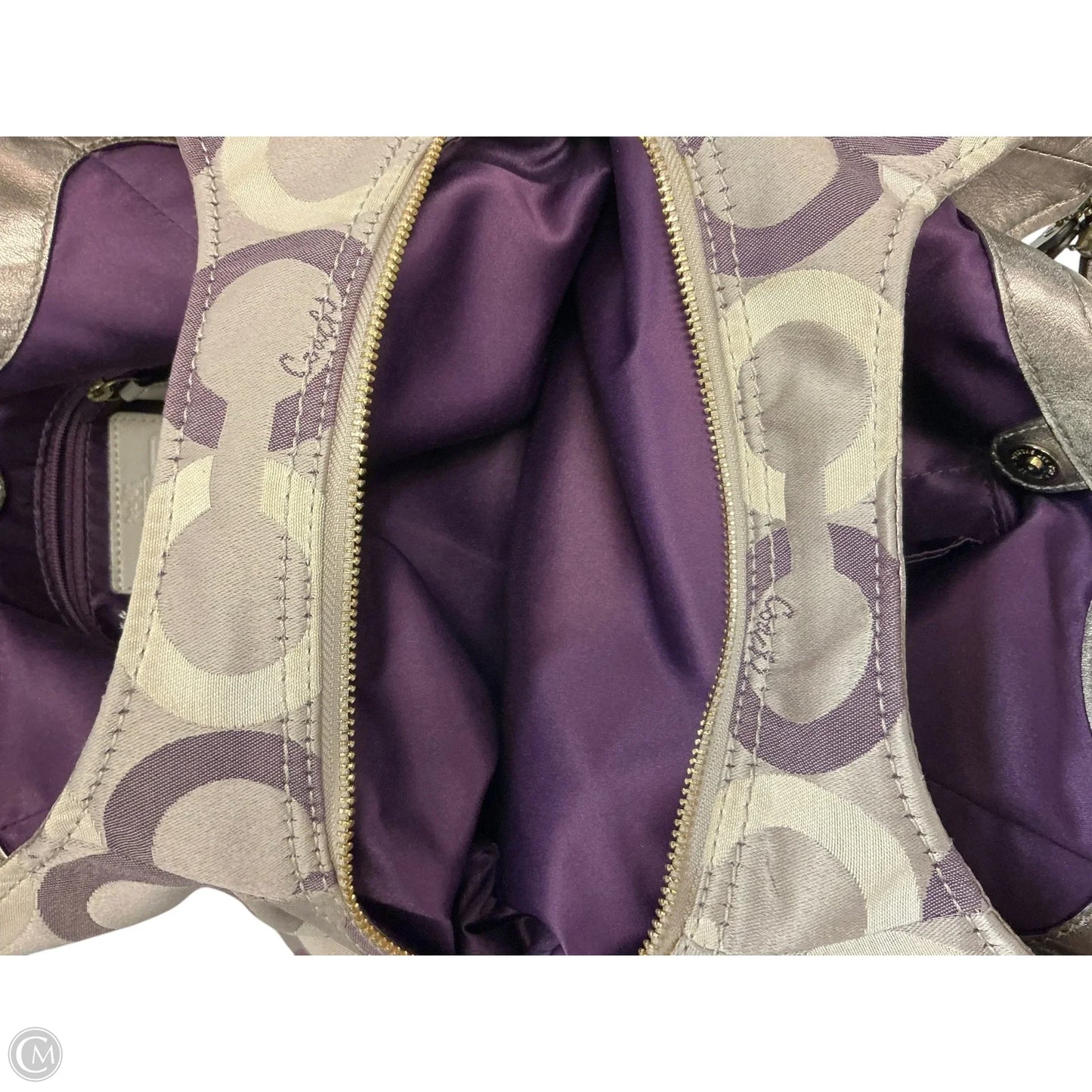 Handbag Designer By Coach, Size: Large