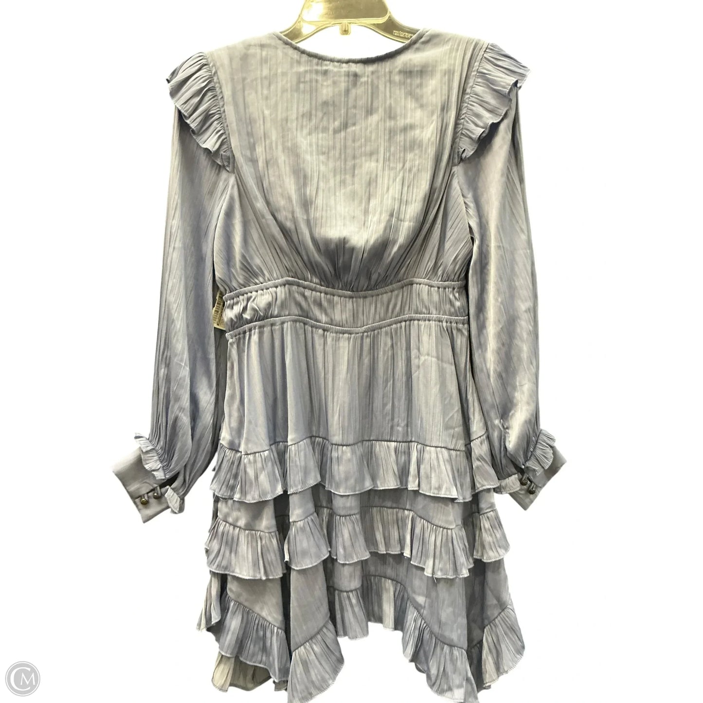 Dress Casual Midi By Anthropologie In Purple, Size: Xs