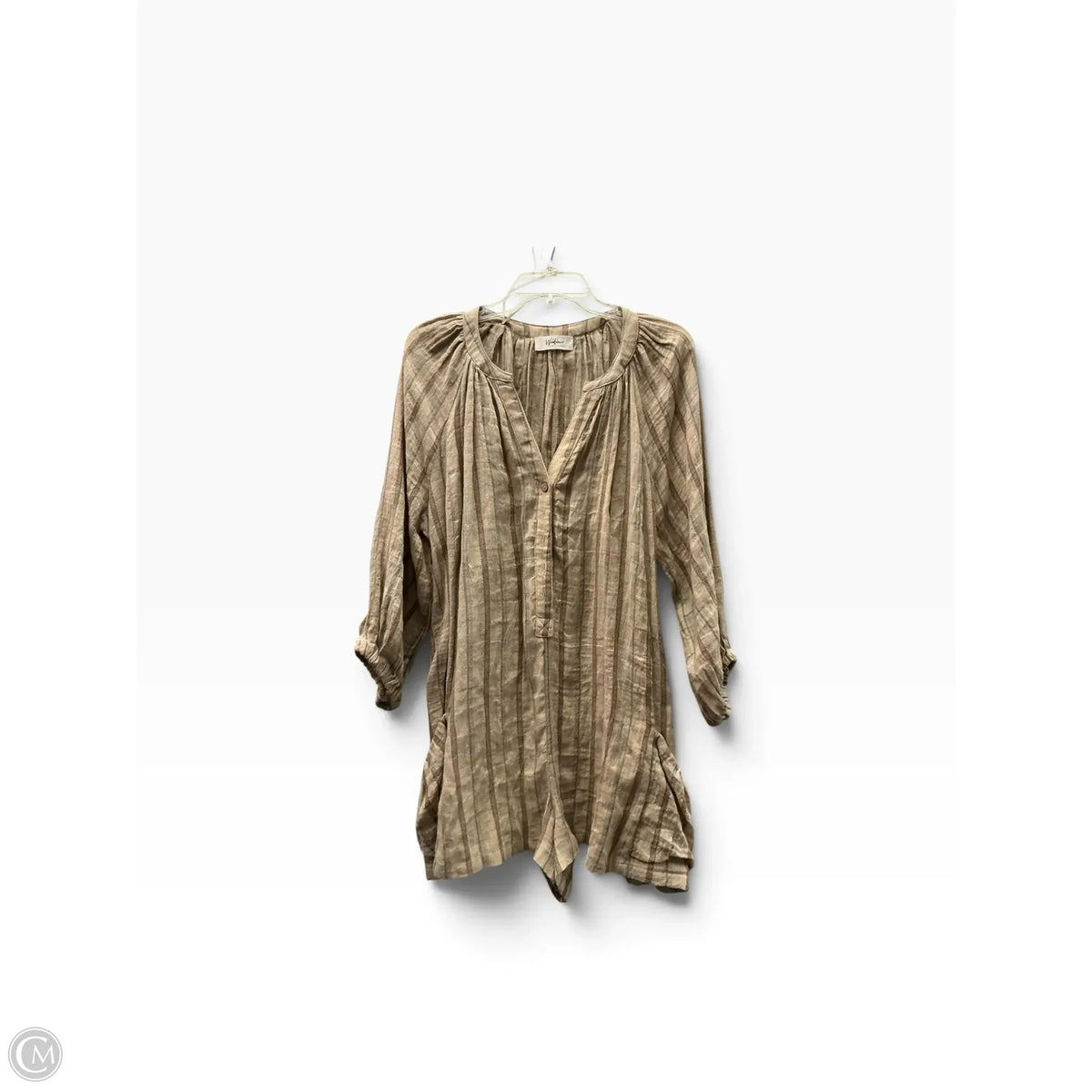 Romper By Clothes Mentor In Striped Pattern, Size: L