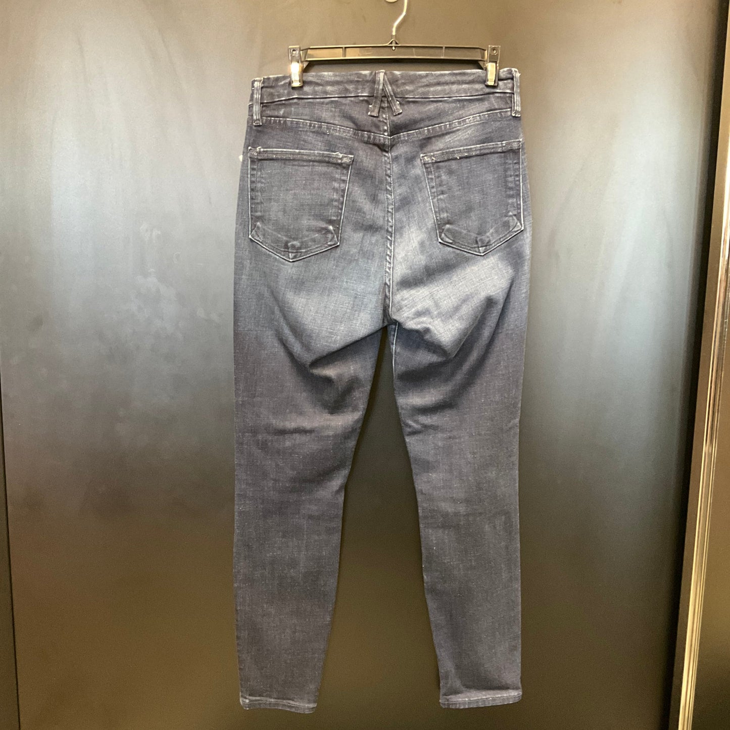 Jeans Cropped By Good American In Blue Denim, Size: 6