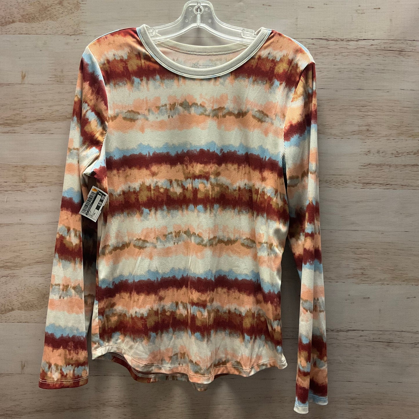 Top Long Sleeve By No Boundaries In Multi-colored, Size: Xxl