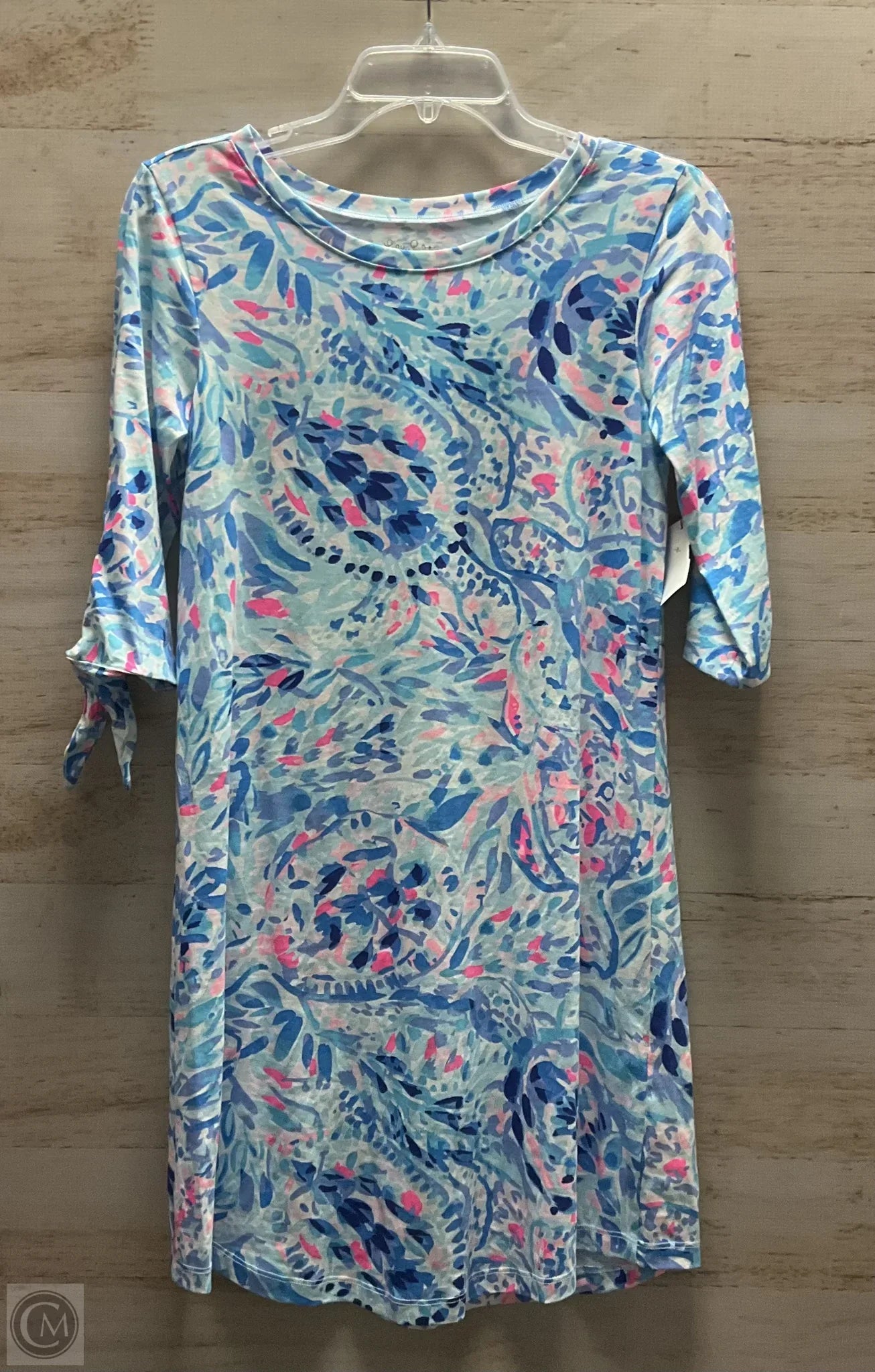 Dress Designer By Lilly Pulitzer In Blue & Pink, Size: S