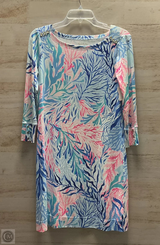 Dress Designer By Lilly Pulitzer In Blue & Pink, Size: S