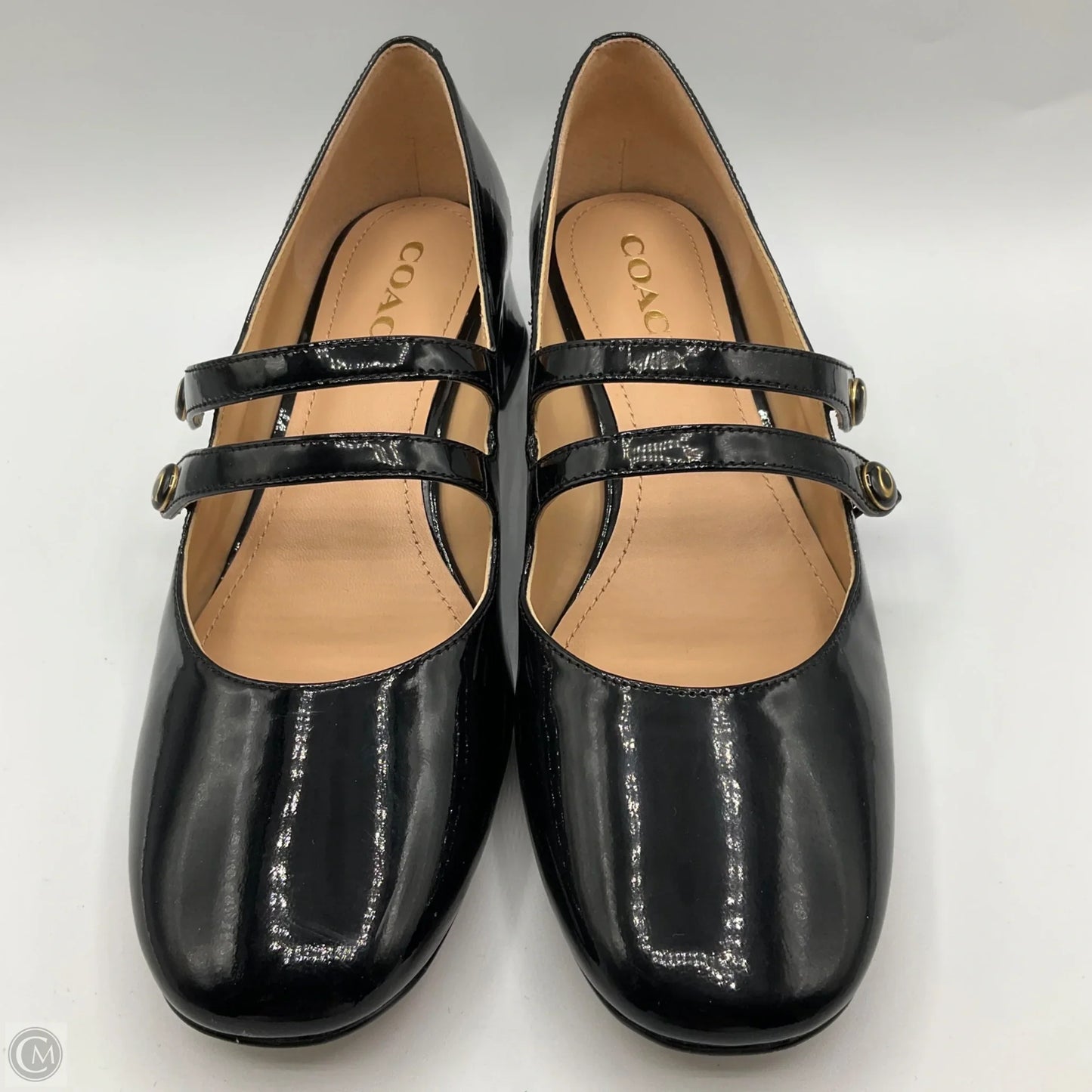 Shoes Designer By Coach In Black, Size: 8