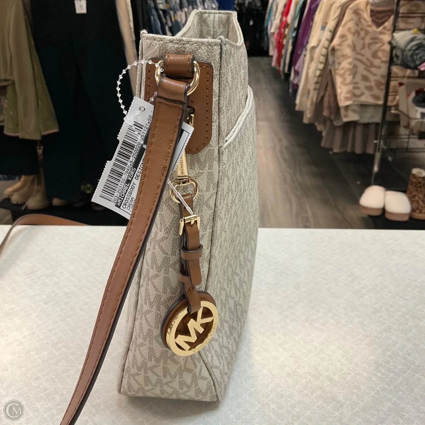 Crossbody Designer By Michael Kors, Size: Large