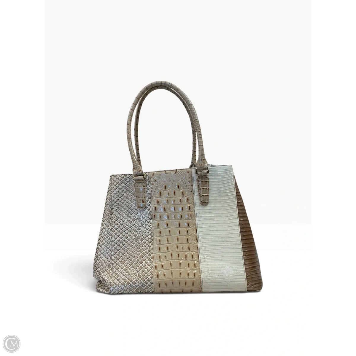 Handbag Designer By Brahmin, Size: Medium