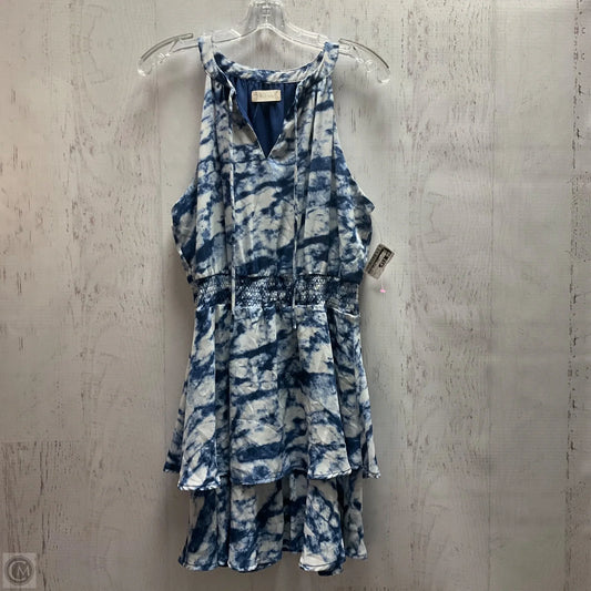 Dress Casual Short By Altard State In Blue, Size: L