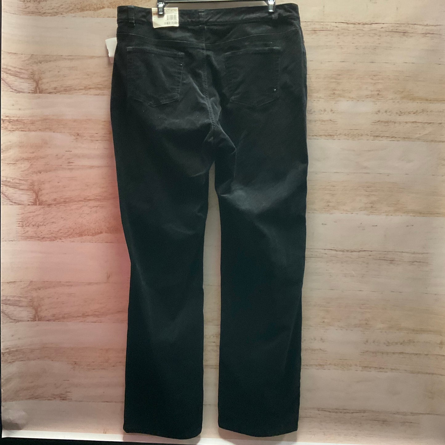 Pants Corduroy By Charter Club In Black, Size: 12