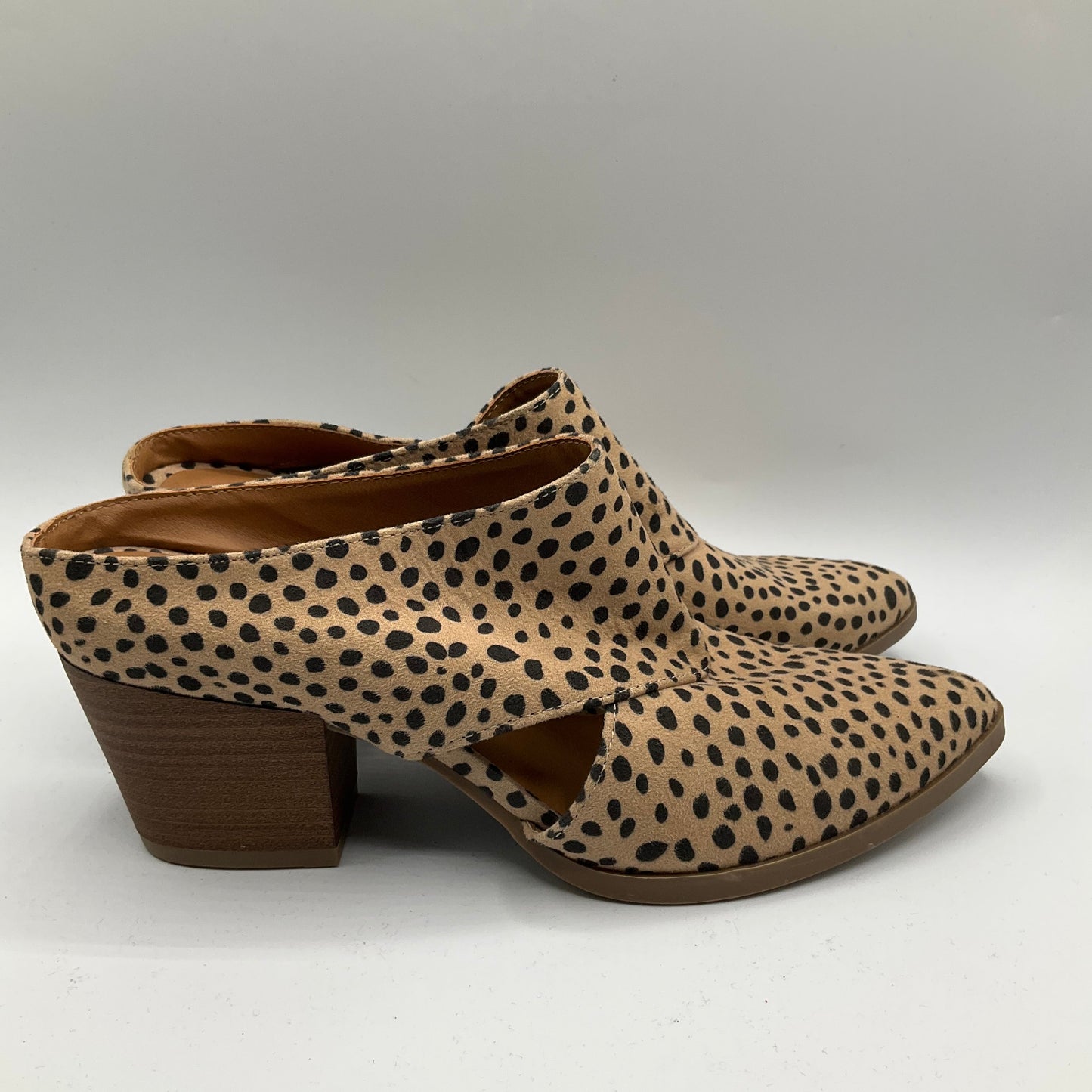 Shoes Heels Block By Dolce Vita In Animal Print, Size: 8