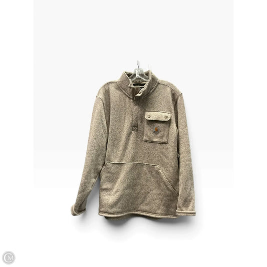 Sweatshirt Collar By Carhartt In Cream, Size: L