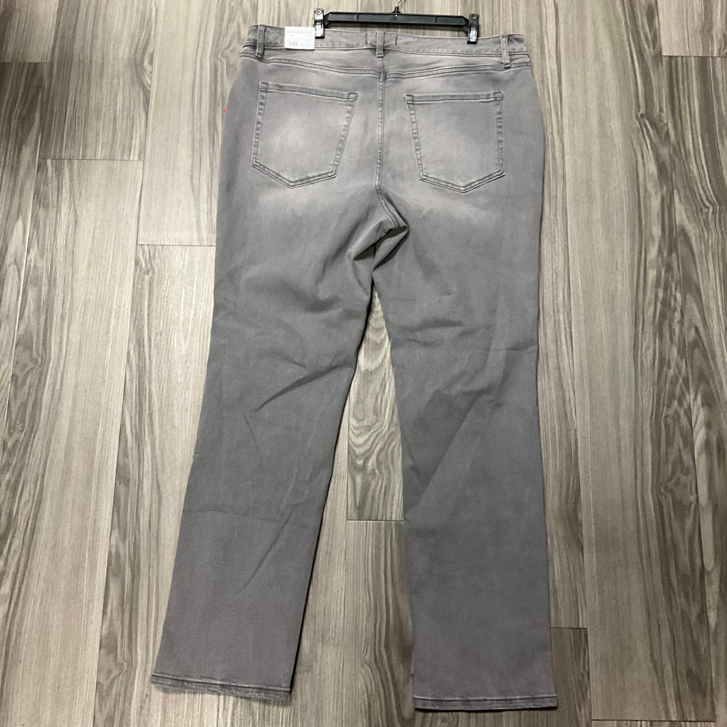 Jeans Straight By Lane Bryant In Grey, Size: 18