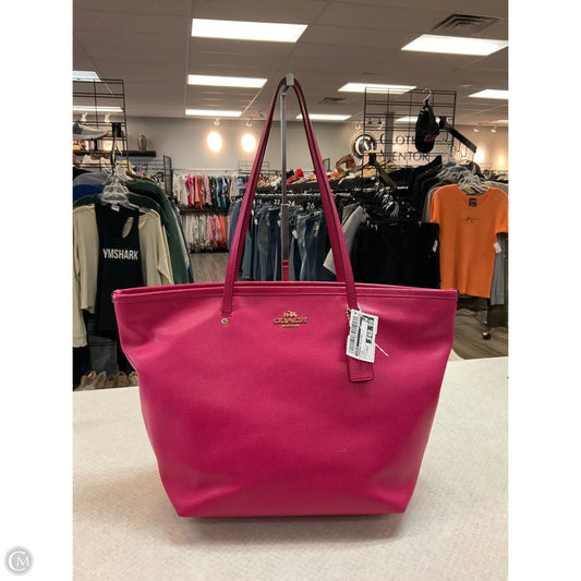 Handbag Designer By Coach, Size: Large