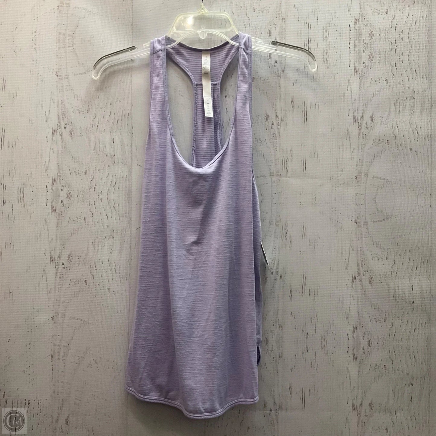 Athletic Tank Top By Lululemon In Purple, Size: 6