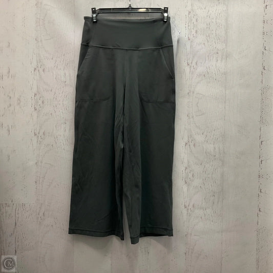 Athletic Capris By Lululemon In Grey, Size: 6
