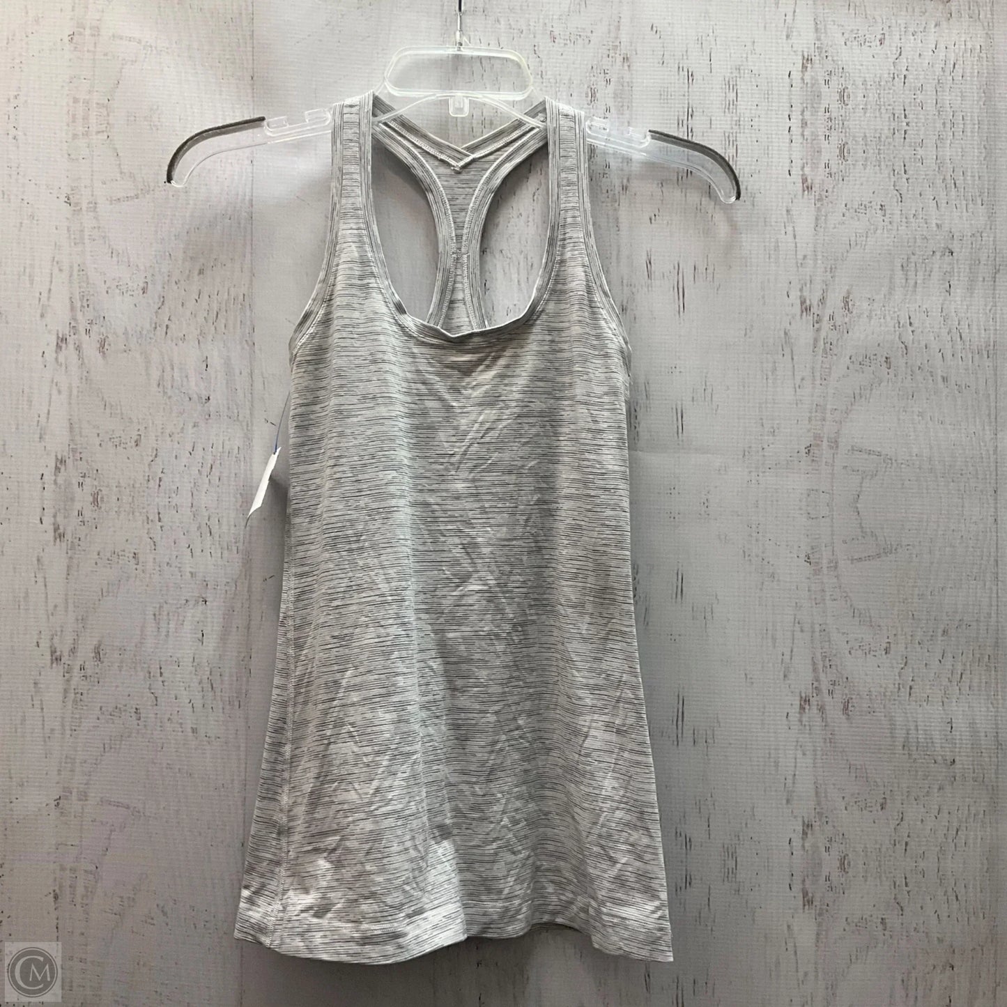 Athletic Tank Top By Lululemon In Grey, Size: 4