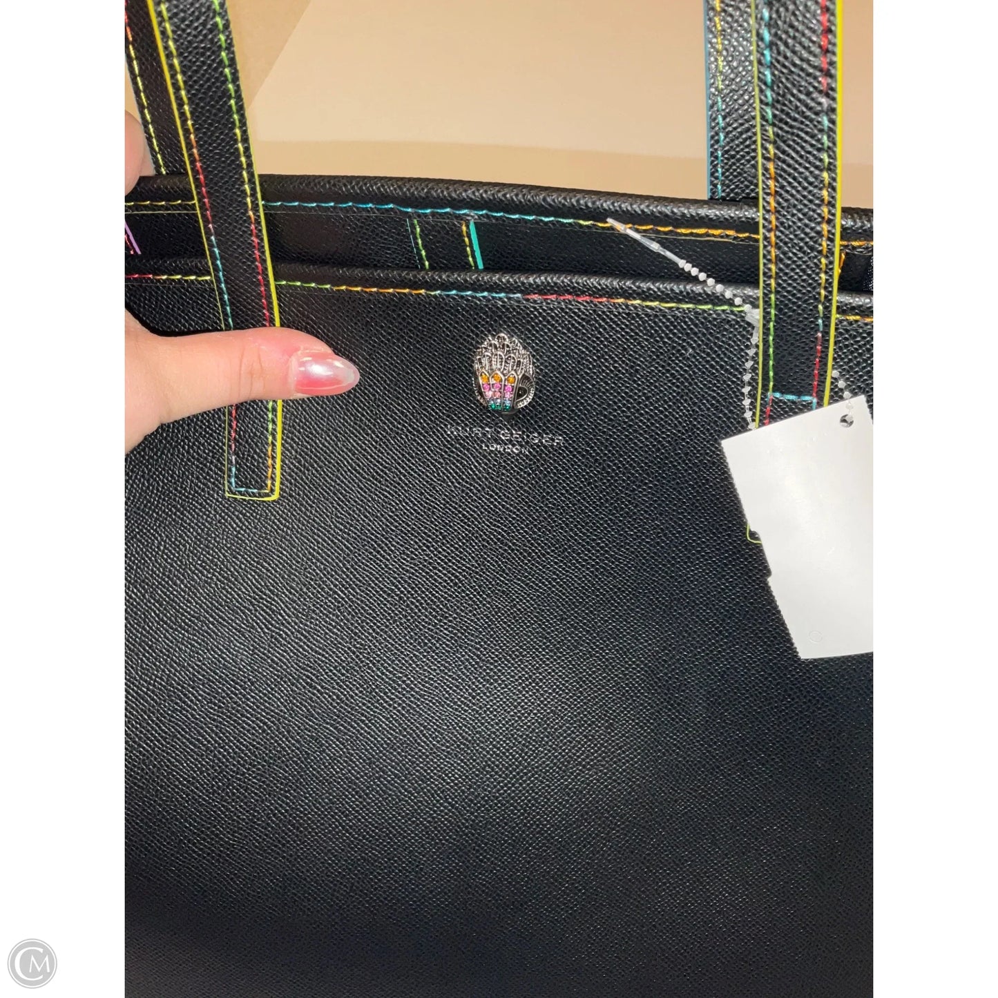 Handbag Designer By Kurt Geiger, Size: Large