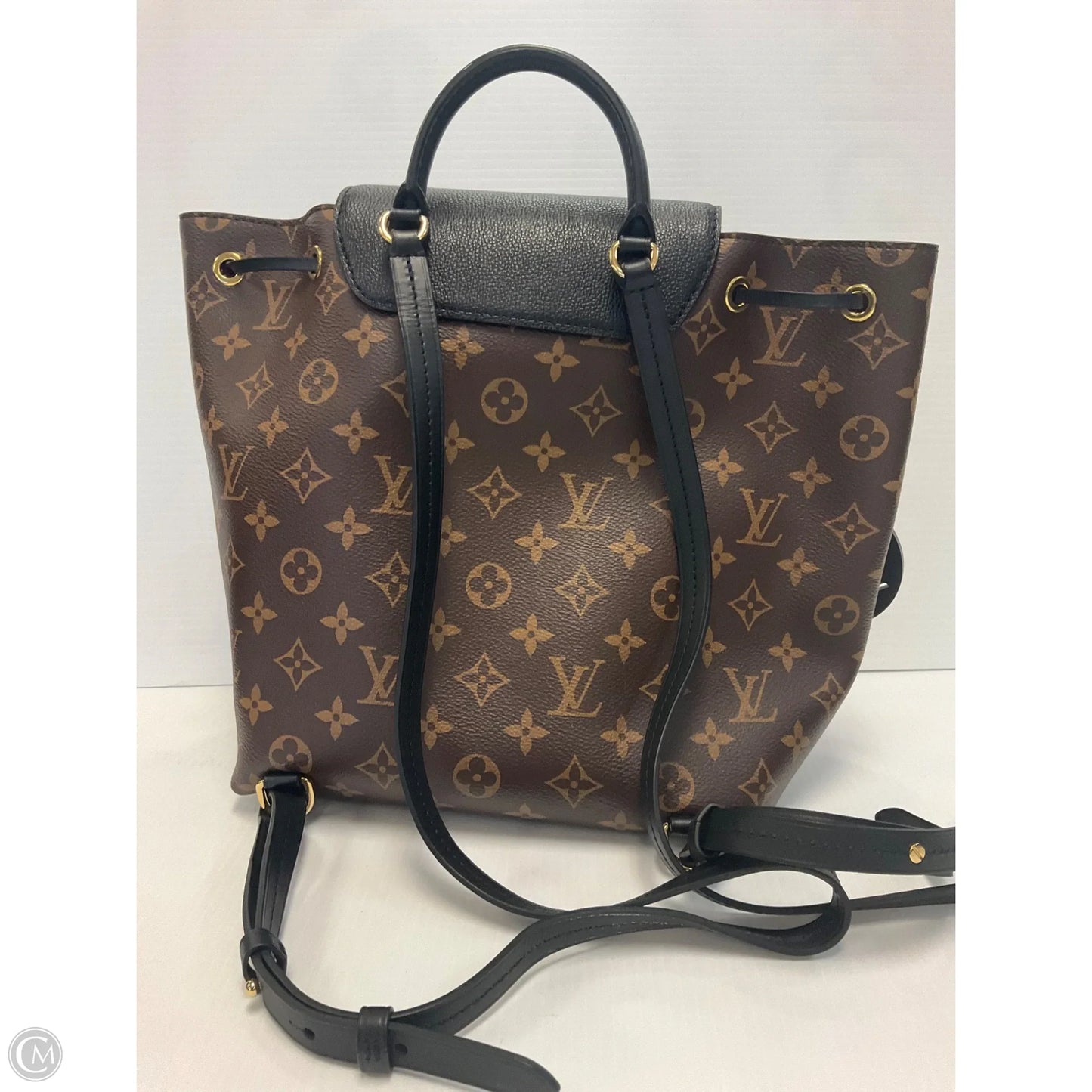 Backpack Luxury Designer By Louis Vuitton, Size: Medium