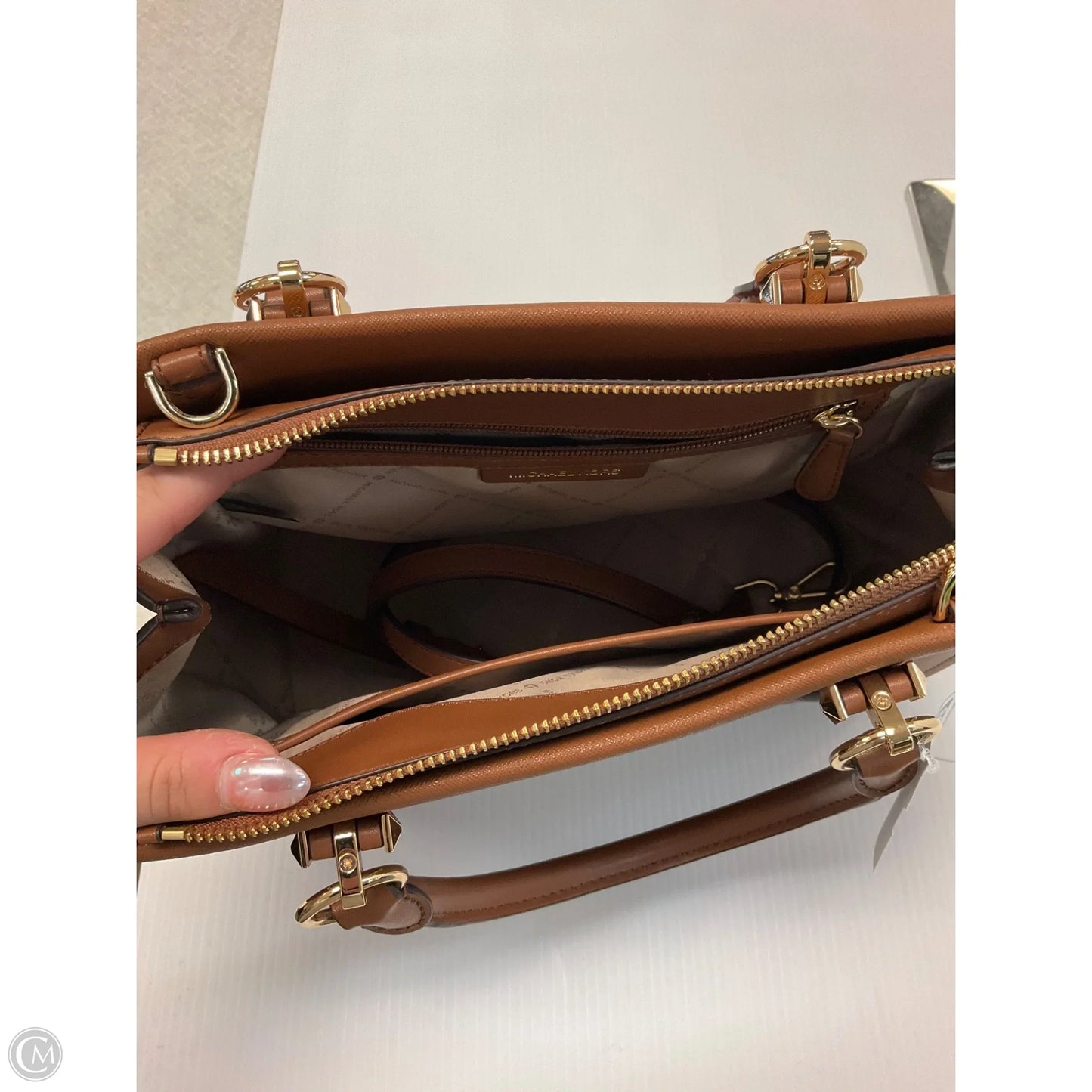 Handbag Designer By Michael Kors, Size: Medium