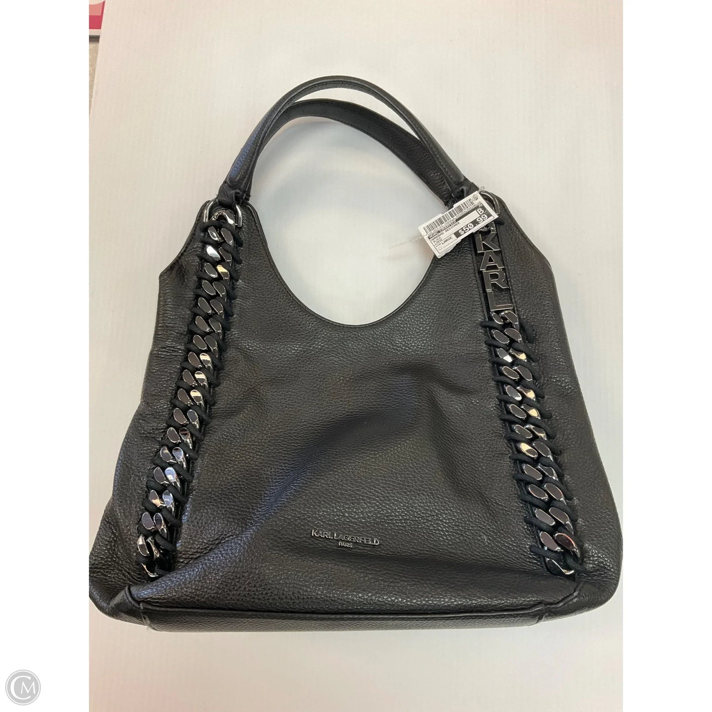 Handbag Designer By Karl Lagerfeld, Size: Large