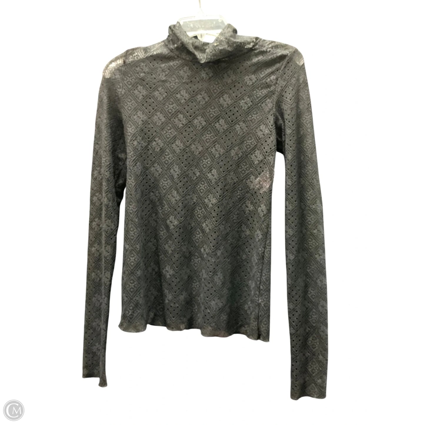 Top Long Sleeve By Free People In Black, Size: M