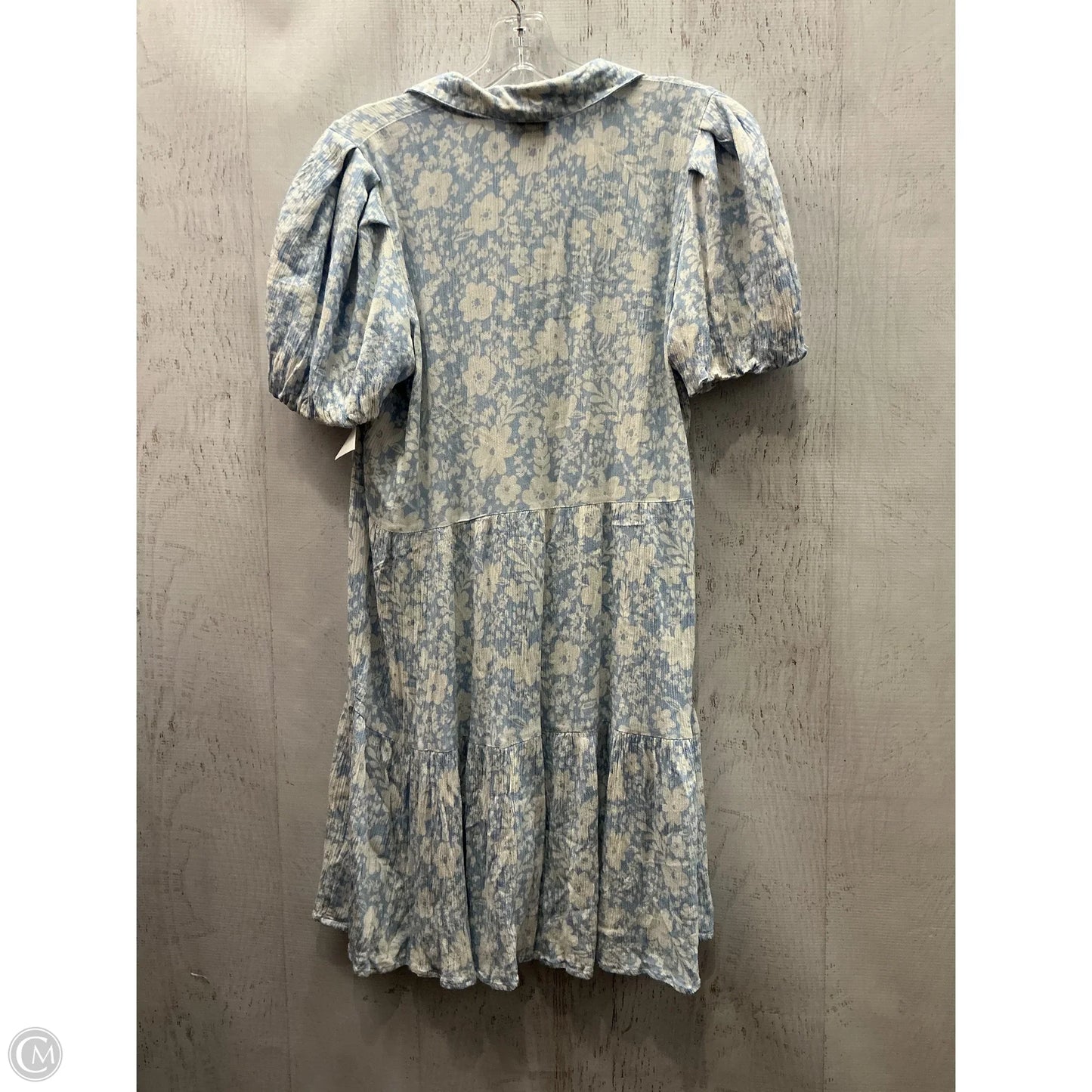 Dress Casual Short By Clothes Mentor In Blue, Size: Xl