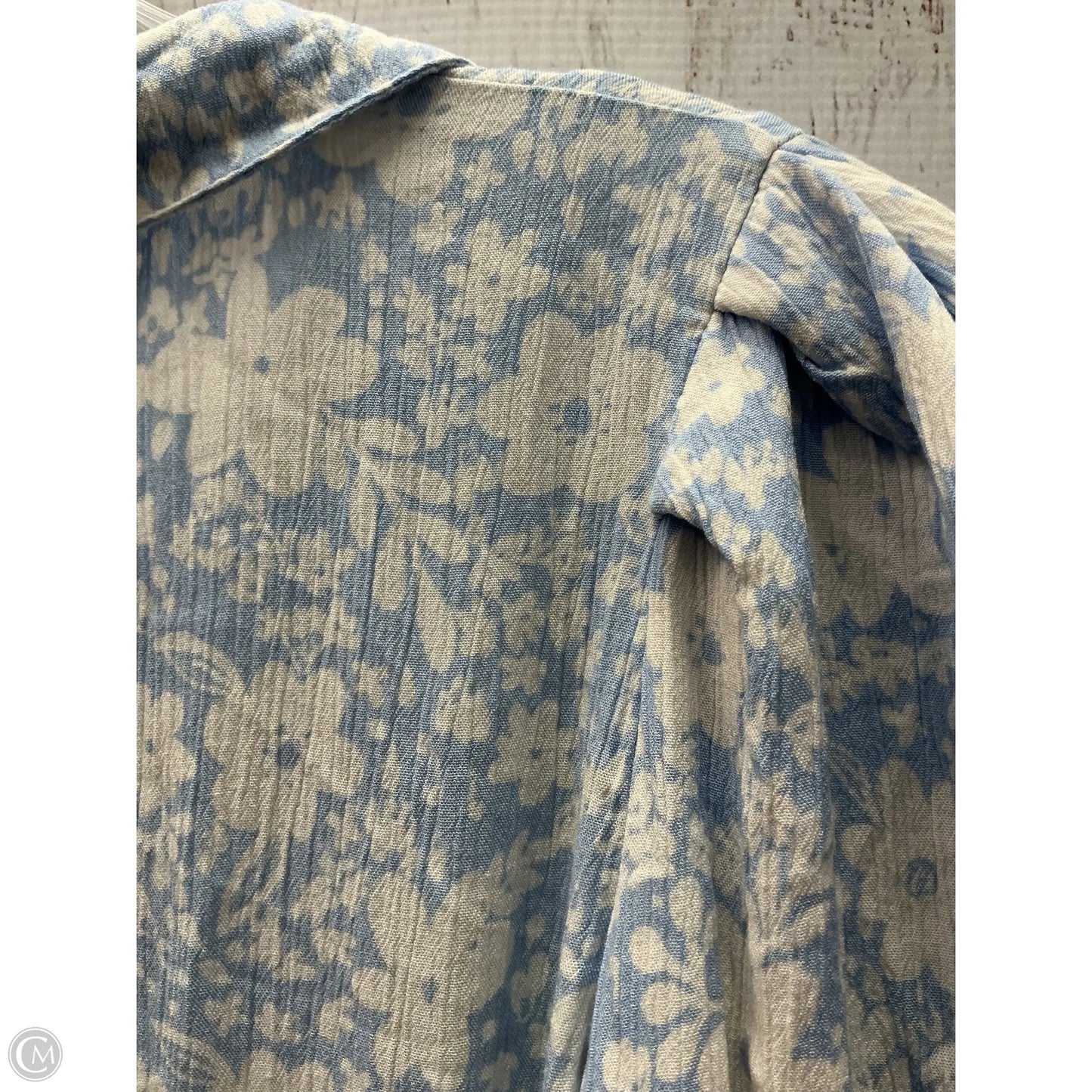 Dress Casual Short By Clothes Mentor In Blue, Size: Xl