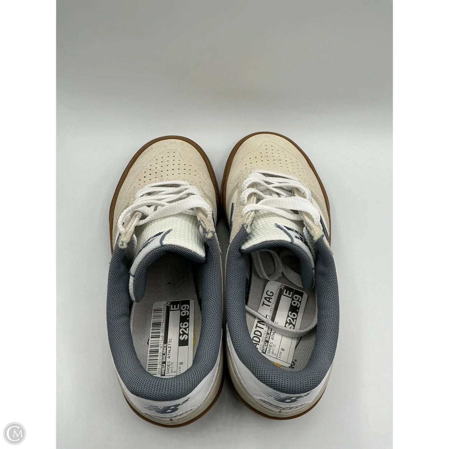 Shoes Athletic By New Balance In White, Size: 6.5