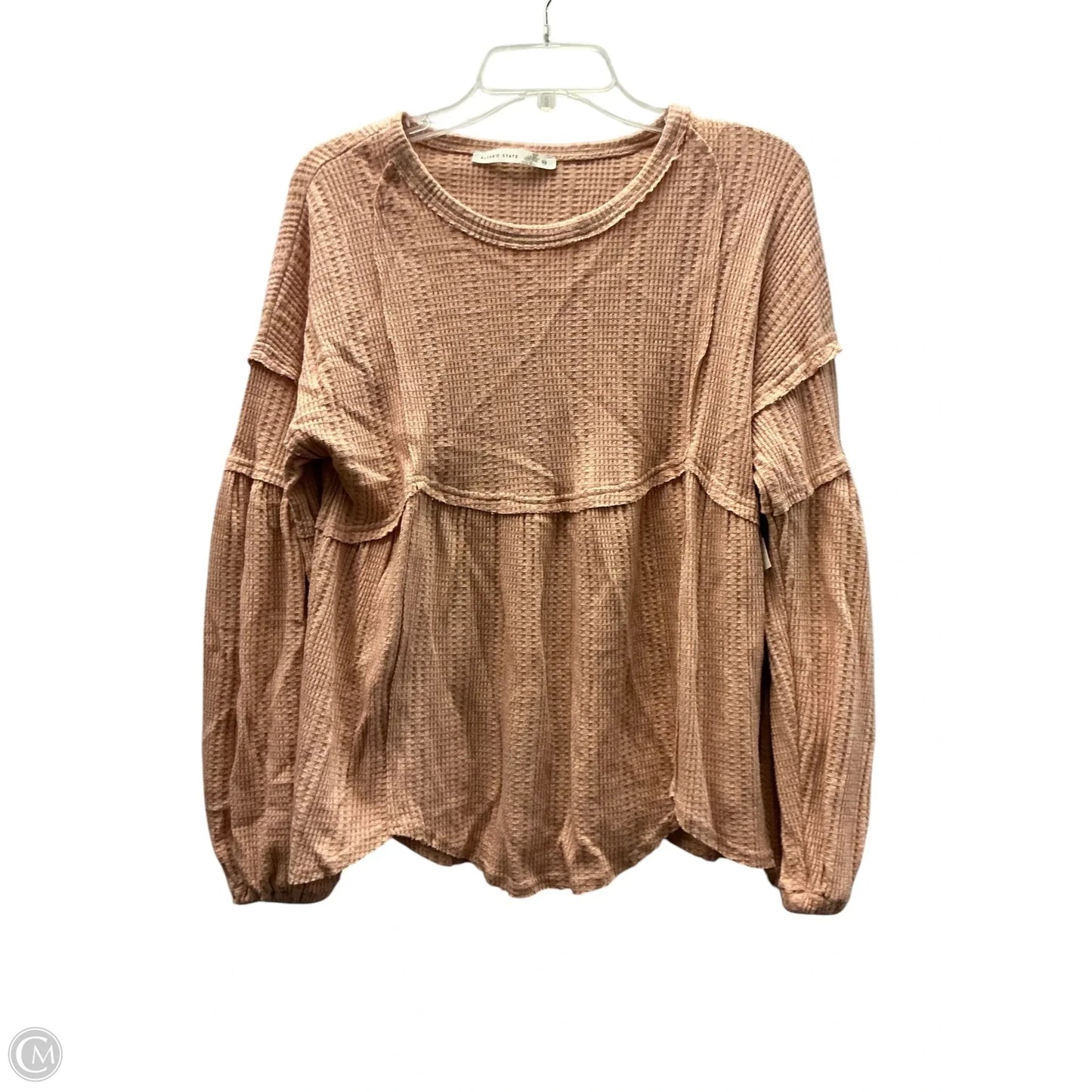 Top Long Sleeve By Altard State In Pink, Size: Xs