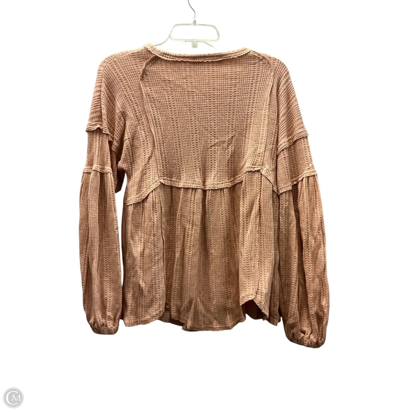 Top Long Sleeve By Altard State In Pink, Size: Xs