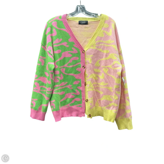 Cardigan By Cider In Multi-colored, Size: Xl