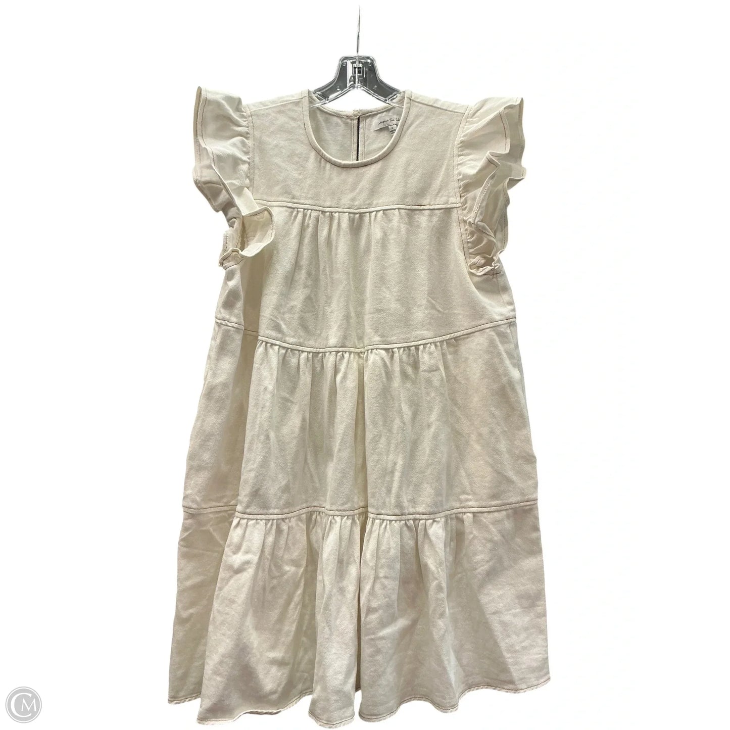 Dress Casual Short By Clothes Mentor In White, Size: S