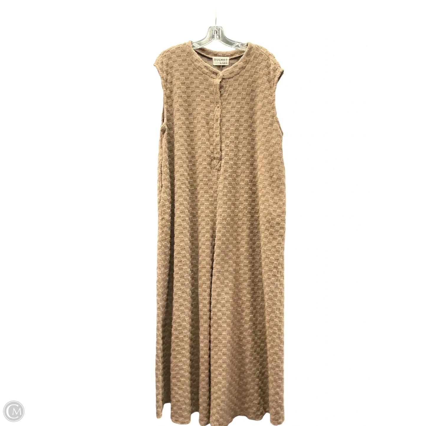 Jumpsuit By Bucketlist In Brown, Size: 3x