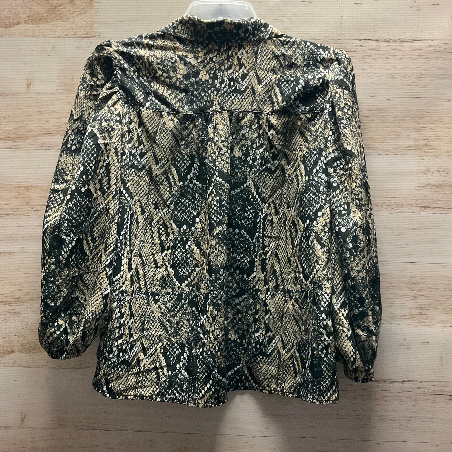 Top 3/4 Sleeve By Rachel Zoe In Animal Print, Size: S