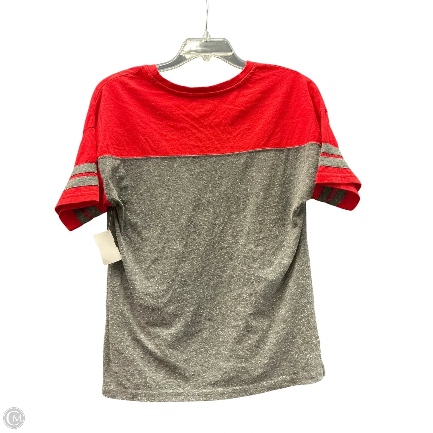 Top Short Sleeve By Clothes Mentor In Grey, Size: S