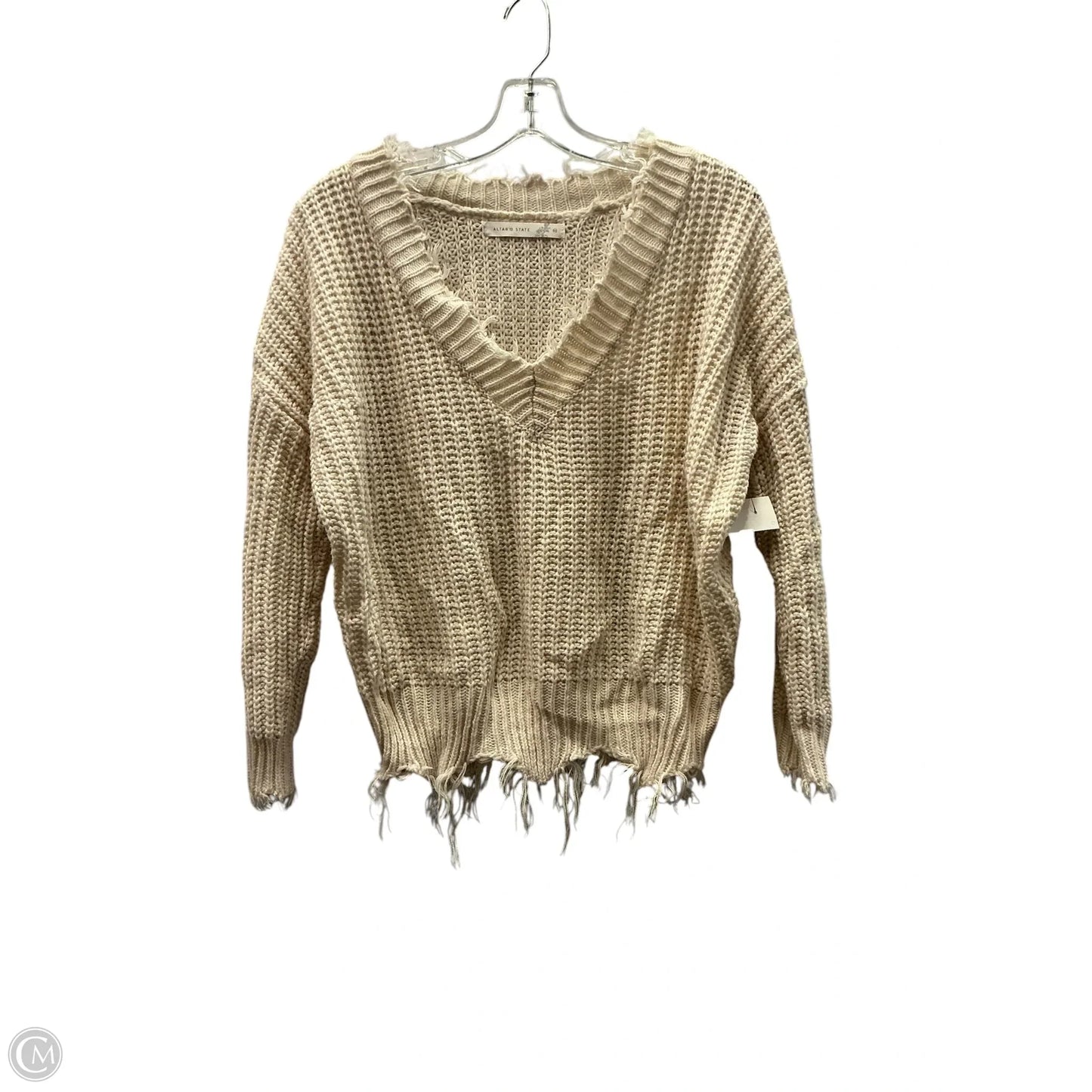 Sweater By Altard State In Cream, Size: Xs