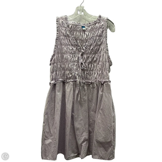 Dress Casual Short By Old Navy In Purple, Size: Xl