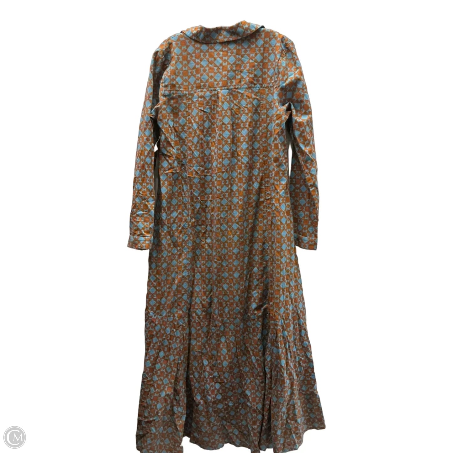 Dress Casual Maxi By Free People In Blue & Brown, Size: S