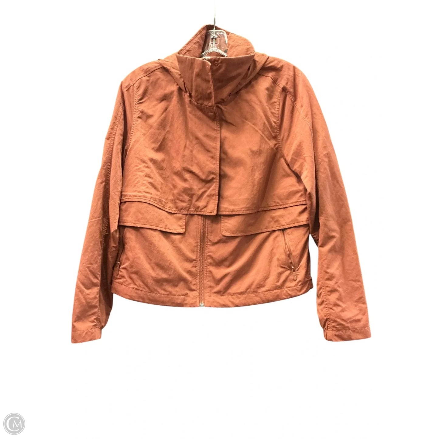 Athletic Jacket By Lululemon In Brown, Size: 4