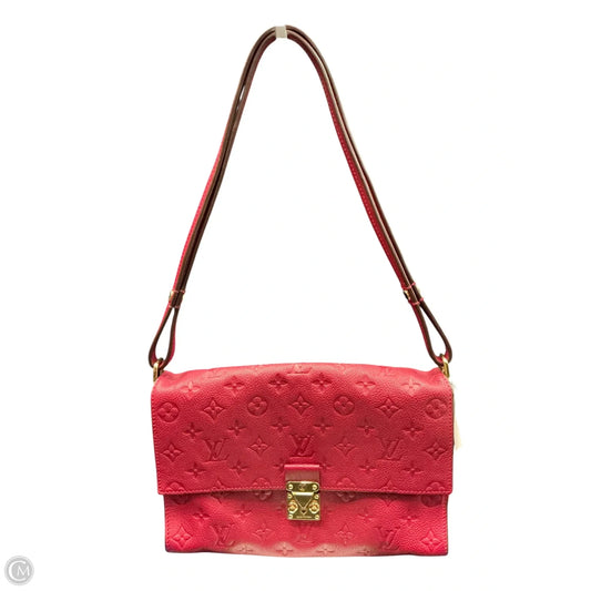 Handbag Luxury Designer By Louis Vuitton, Size: Medium