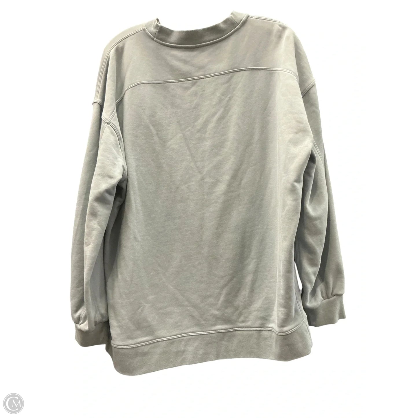 Athletic Sweatshirt Crewneck By Lululemon In Blue, Size: L