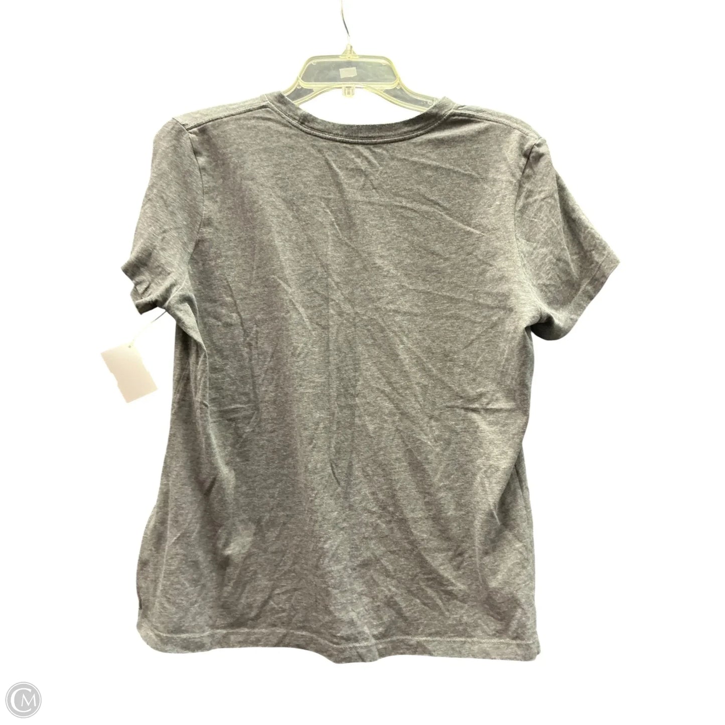 Top Short Sleeve By Clothes Mentor In Grey, Size: L